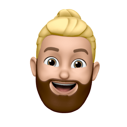 Memoji van Bas Blokhuis die glimlacht